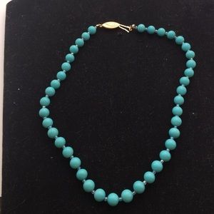 Vintage  glass beads necklace