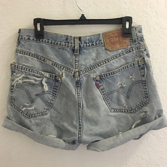 Levi Strauss & Co. 505 denim shorts