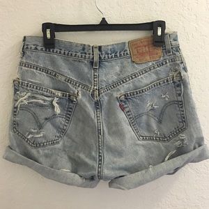 Levi Strauss & Co. 505 denim shorts