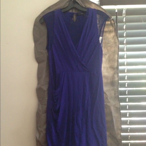 BCBG Draped Cocktail Dress! - Picture 1 of 4