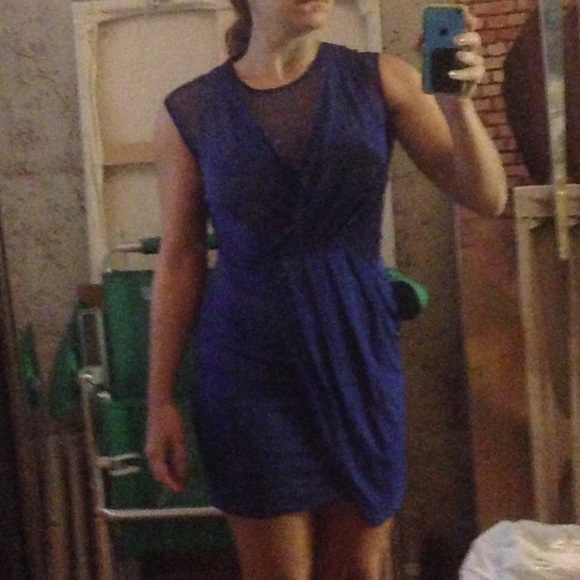 BCBG Draped Cocktail Dress! - Picture 4 of 4