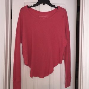 Free People waffle top