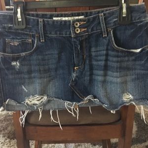 Hollister Denim mini skirt