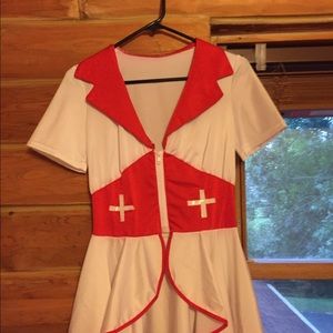 Sexy nurse Halloween costume. Large