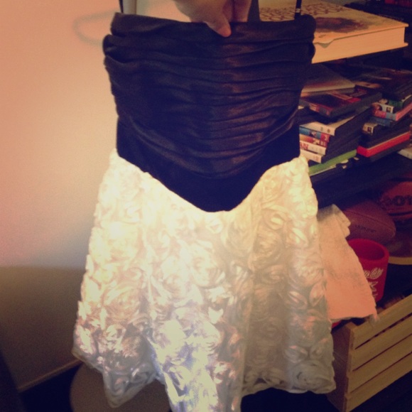 Short floral party dress