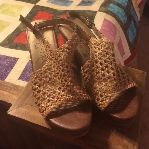 Cute wedge heels