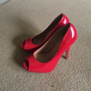 Red high heels