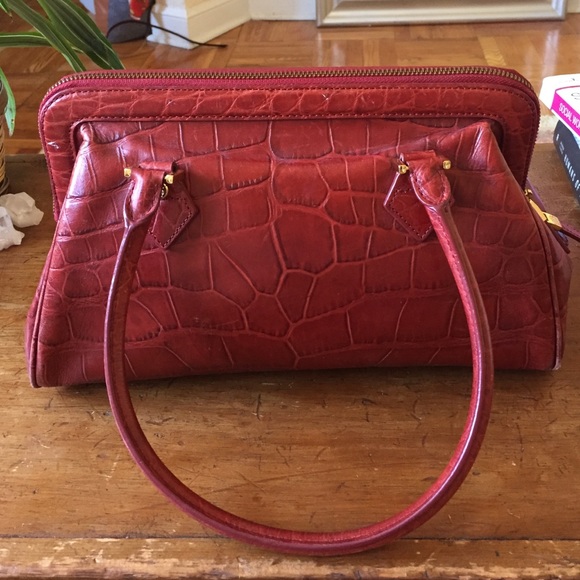 Red Brooks Brothers Purse