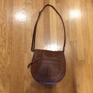 H&M Camel Colored Cross Body Bag