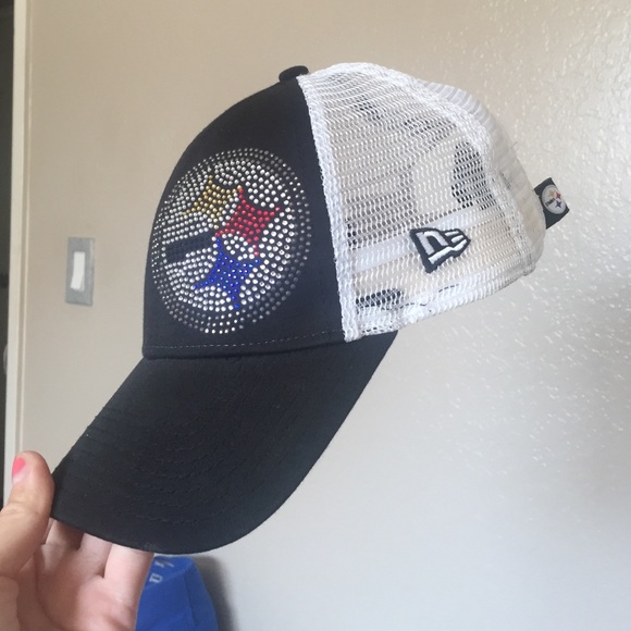 Steelers Football Bling Hat