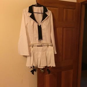 Sexy gangster Halloween costume large