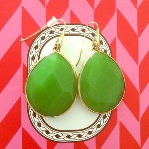 Beautiful green Stella and Dot earrings
