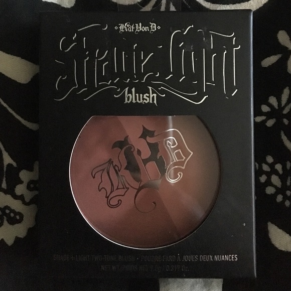 Kat Von D shade and light blush