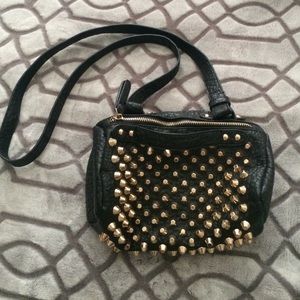 Black Studded bag Free People Anthropologie