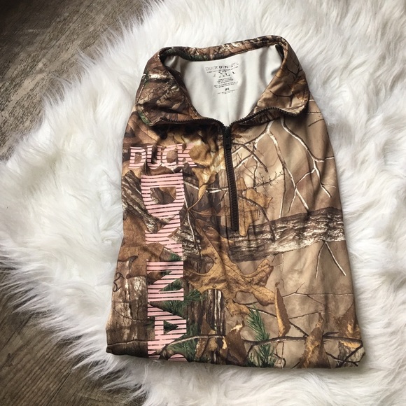 Camo Half-Zip