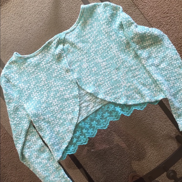 Knit/Lace~Sz XL~ Sweater - Picture 2 of 4