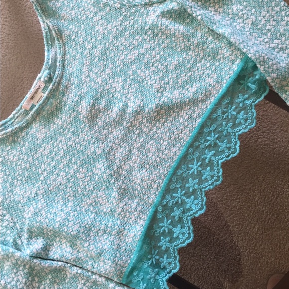 Knit/Lace~Sz XL~ Sweater - Picture 4 of 4