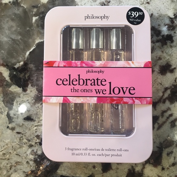 Philopshy celebrate the ones we love 3 fragrance