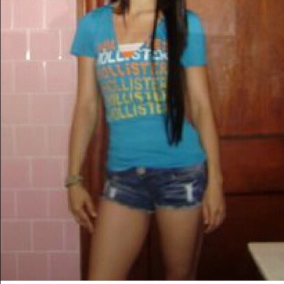 Hollister cute top!xs