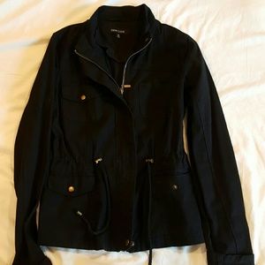 Black Utility Jacket.