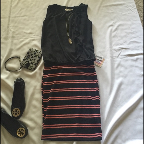 Loft Black Blouse