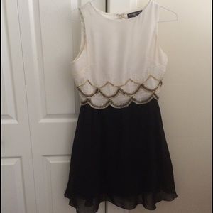 Little Mistress beaded scallop dress(10)