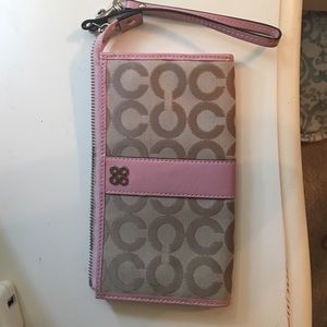 Coach Signature Collection Wristlet
