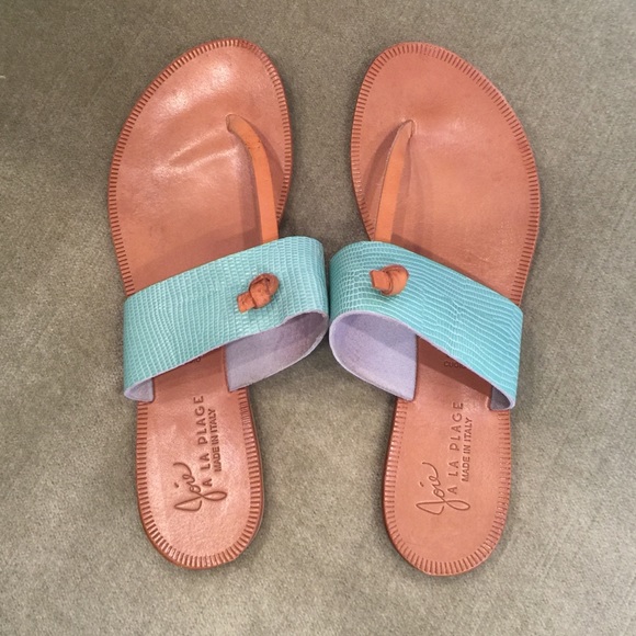 Joie Shoes - Green Joie sandals