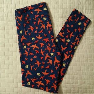 Rare unicorn! Lularoe TC Bird Leggings