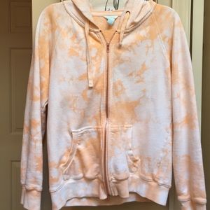 *2for$10* F21 orange tie dye hoodie!