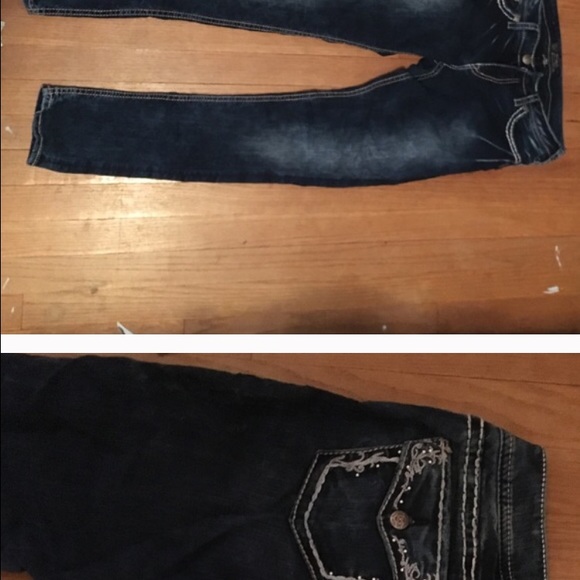 Silver jeans