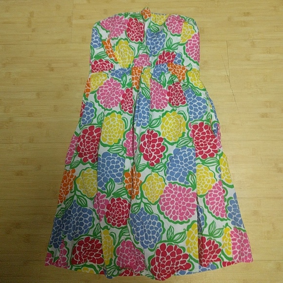 Lilly Pulitzer Strapless Dress