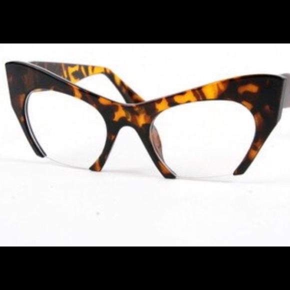 ✨New✨Cateye semi rim sunglasses - Picture 2 of 4