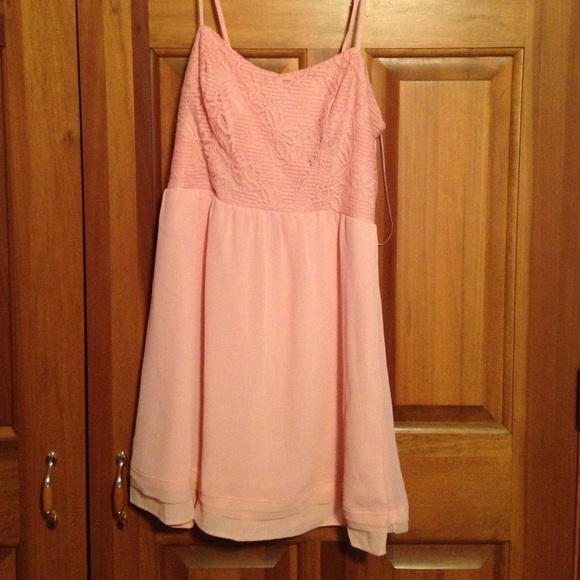 Light pink dress