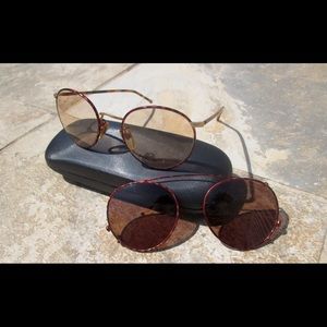 Tortuga Tortoise Shell Clip On Sunglasses