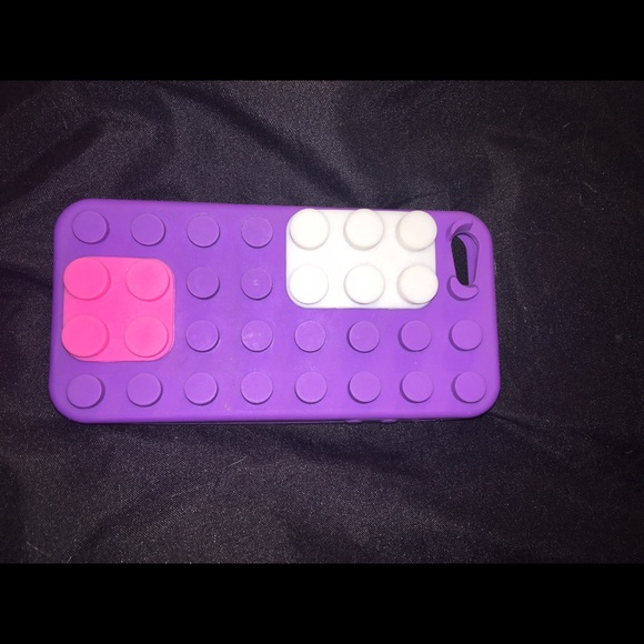 Cute "lego" silicone iPhone 5/5s/5c/SE Case - Picture 1 of 3
