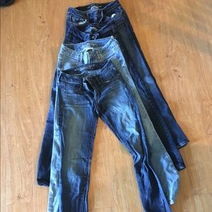 American Eagle size 0 skinny/Jegging lot