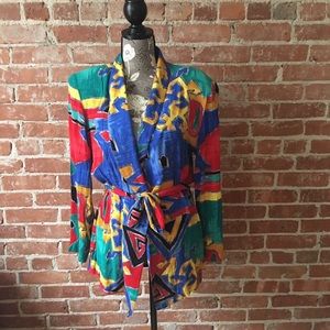 Geometric tunic large/xl