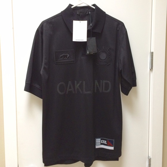 Alexander Wang OAKLAND mesh polo shirt