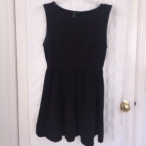 Black minidress