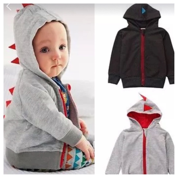 Baby shark tale sweat jackets