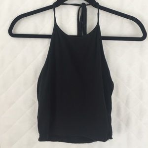 Black Brandy Melville halter top