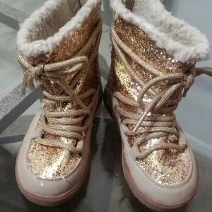 Girl's Glitter Winter Boots