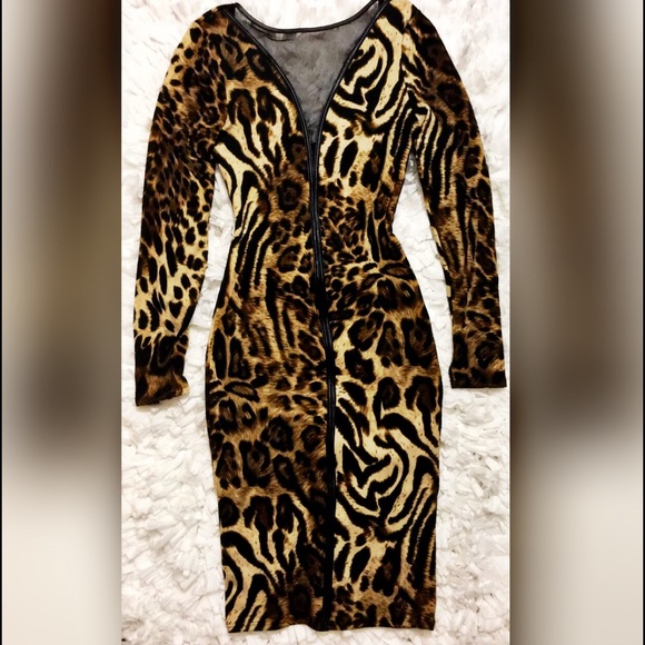 Leopard print Dress