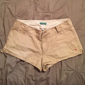 Abercrombie khaki shorts