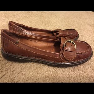 Born Women's Brown Loafers Size US 6