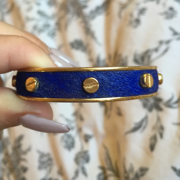(LAST CHANCE!!!) Royal Blue Calf Hair Cuff ☄️
