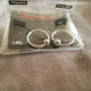Brand new Nipple rings