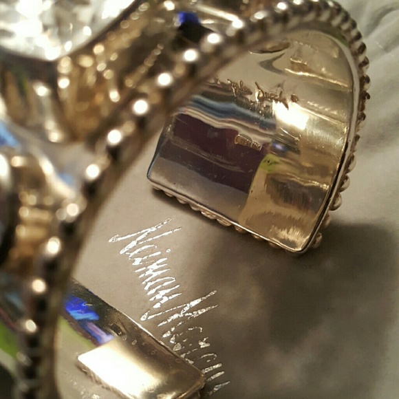 STEPHEN DWECK Large Sterling White Topaz Cuff - Picture 2 of 4