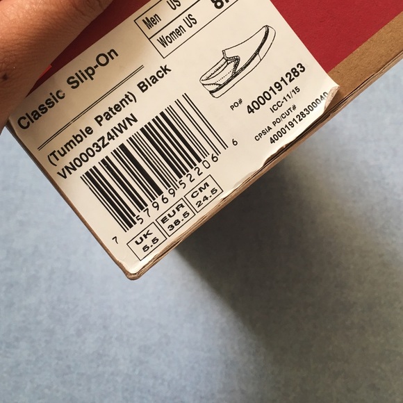 Bland new leather vans ❌ final price❌ - Picture 4 of 4